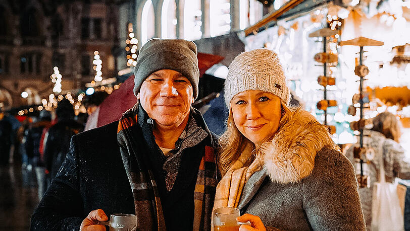 Robert und Jeanna Harder sind aus Minnesota angereist.