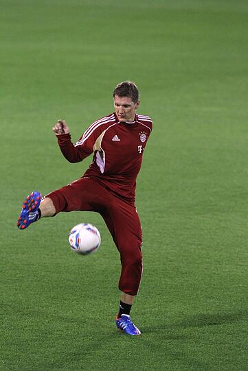 Trainingsauftakt in Doha: Trainer Heynckes lässt seine Spieler in der Luxusanlage "Aspire Academy" schwitzen.