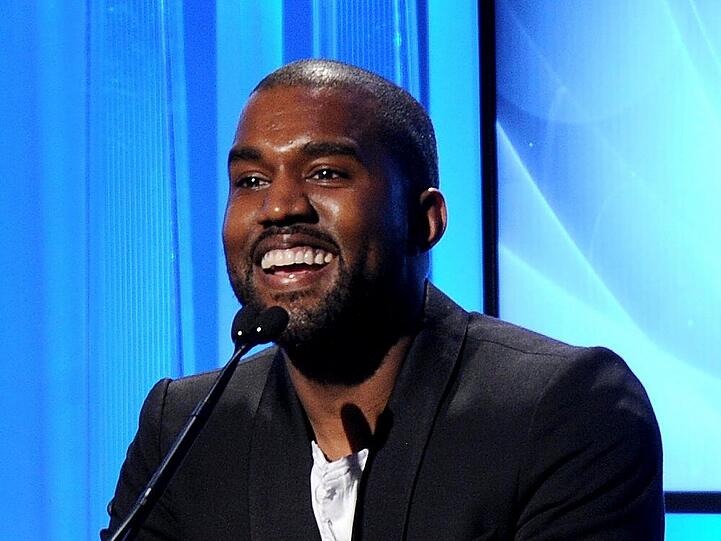 Kanye West hat mal wieder allen Grund zu lachen
