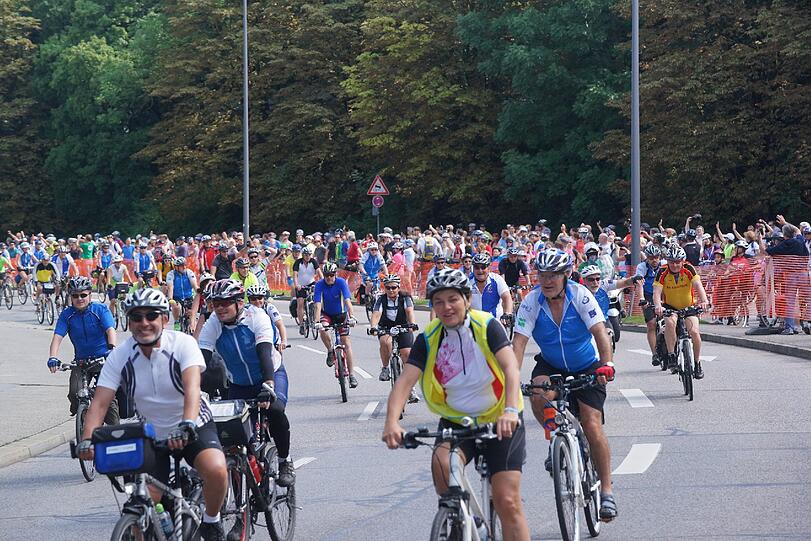 Weitere Bilder der BR-Radltour durch München.