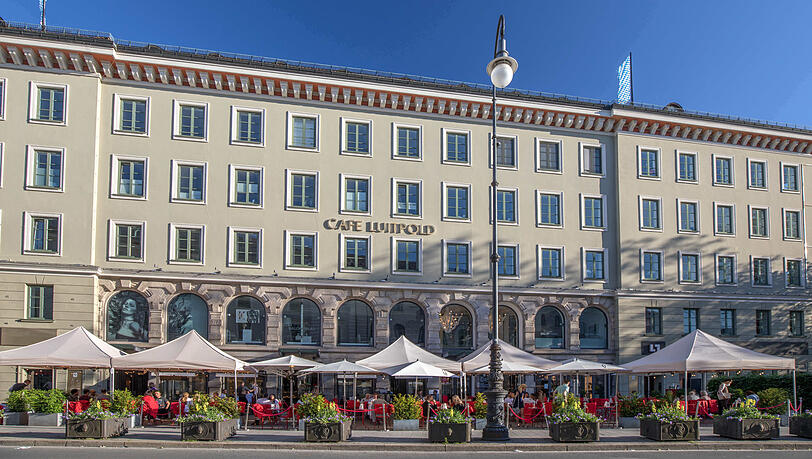 Historisch: das Café Luitpold an der Brienner Straße.