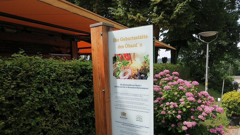Das Br&auml;ust&uuml;berl in Weihenstephan ist Geburtsst&auml;tte des Obazd&acute;n.