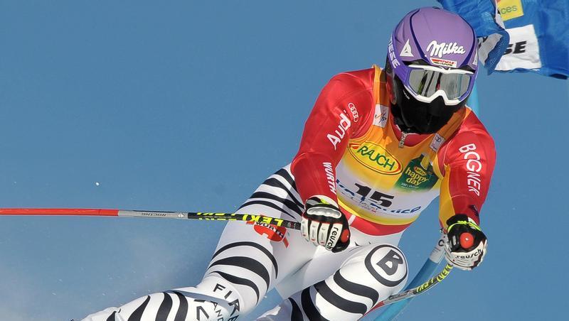 Wieder mal Zweite: Maria Riesch Wieder mal Zweite: Maria Riesch