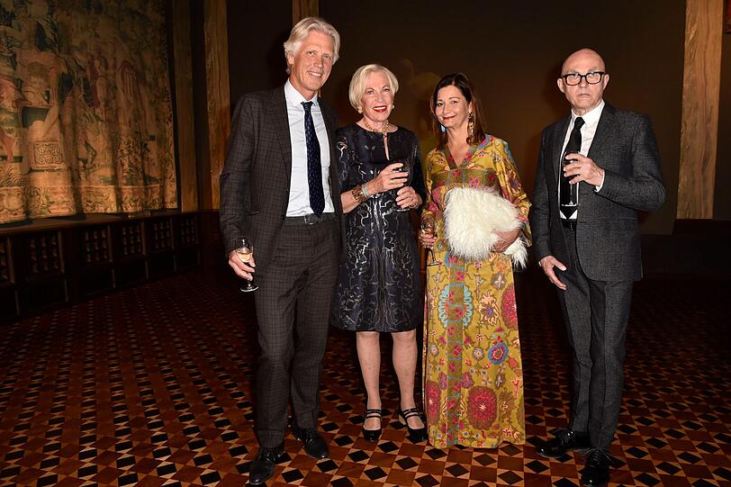 Dr. Stephan Goetz, Ingvild Goetz, Sylvie Fleury und Gerwald Rockenschaub