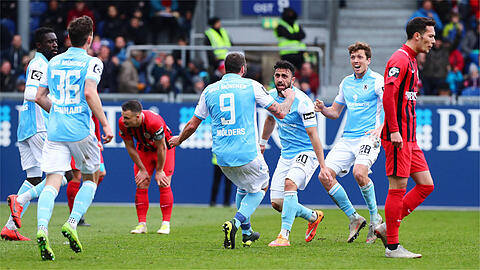 Torgarant beim TSV 1860: Sascha Mölders (li.).