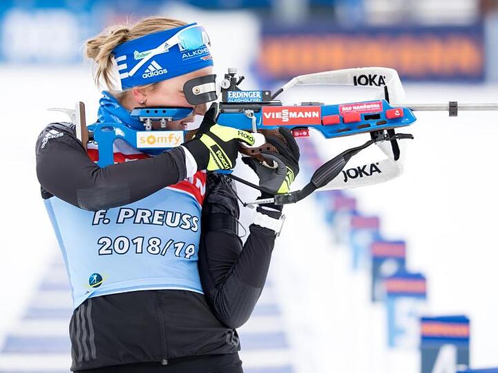 Wurde in Oslo Zweite: Franziska Preuß.