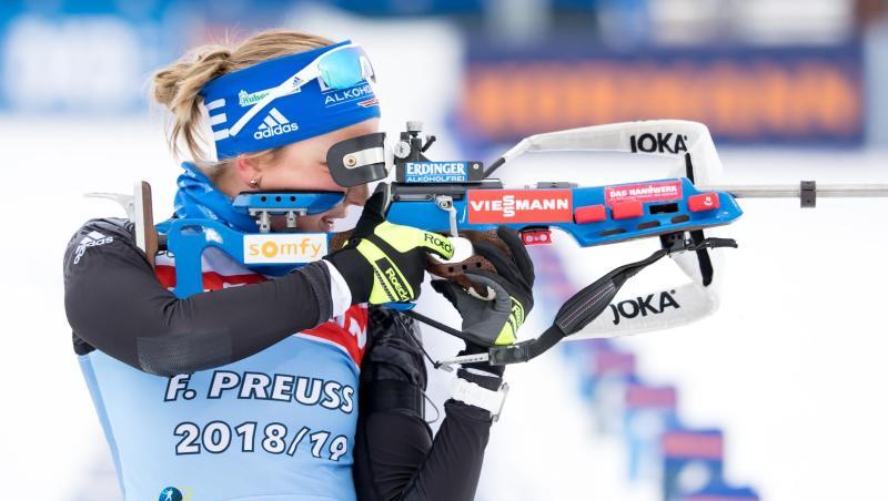 Wurde in Oslo Zweite: Franziska Preuß. Wurde in Oslo Zweite: Franziska Preuß.