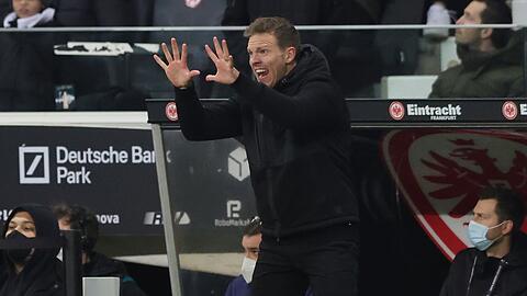 Am Samstag mit dem FC Bayern gegen Leverkusen, dann in der Champions League gegen RB Salzburg: Trainer Julian Nagelsmann.