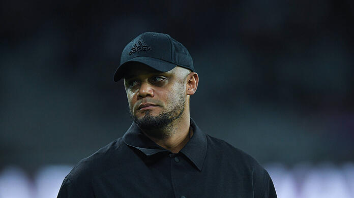 Trainer des FC Bayern: Vincent Kompany.