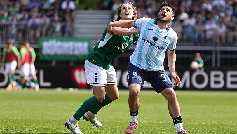 Hatten so ihre Probleme beim Tabellenletzten: Die L&ouml;wen um Kevin Volland.