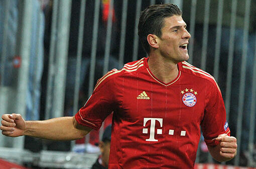 Matchwinner in der Champions League-Partie gegen den SSC Neapel: Mario Gomez.
