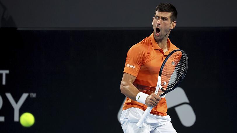 "Derzeit der weltbeste Spieler": Novak Djokovic.