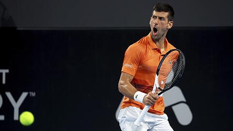 "Derzeit der weltbeste Spieler": Novak Djokovic.