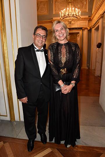 Stavros Kostantinidis und Frau Saskia Greipl