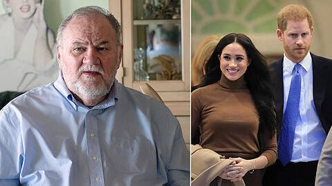 Thomas Markle ist über den Rückzug von Prinz Harry und Herzogin Meghan enttäuscht und wütend.