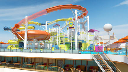 Carnival Breeze ist die Schwester der Carnival Magic.