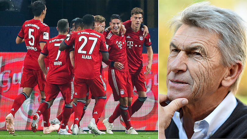 "Wie die Bayern momentan auftreten und welche Gier auf Erfolg sie ausstrahlen, ist beeindruckend", sagt Bayern-Legende Klaus Augenthaler.