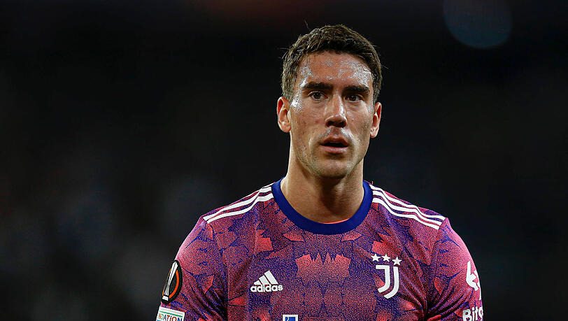 Einer für den FC Bayern? Dusan Vlahovic, Angreifer von Juventus Turin. Einer für den FC Bayern? Dusan Vlahovic, Angreifer von Juventus Turin.