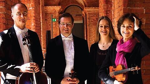 Spielen seit über 10 Jahren zusammen: Das Schumann-Quartett.