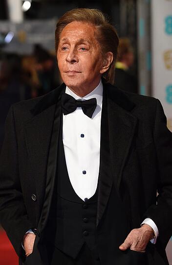 Designer Valentino Garavani