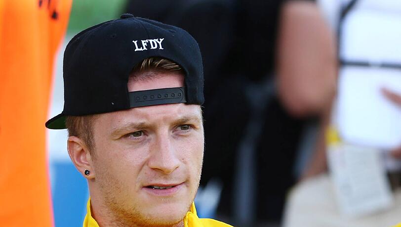 Marco Reus bleibt gelassen. Ein Wechsel ist für ihn momentan kein Thema. Marco Reus bleibt gelassen. Ein Wechsel ist für ihn momentan kein Thema.