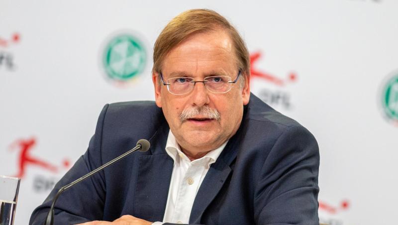 DFB-Vizepräsident Rainer Koch spricht bei einer Pressekonferenz. Foto: Andreas Gora/dpa/Archivbild DFB-Vizepräsident Rainer Koch spricht bei einer Pressekonferenz. Foto: Andreas Gora/dpa/Archivbild