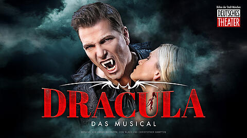 Musicalstar Jan Ammann beißt 2026 wieder zu beim Musical Dracula im Deutschen Theater.