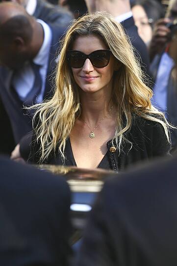 Gisele Bündchen nach der Chanel-Show.