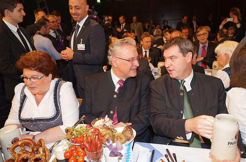 Barbara Stamm, Joachim Herrmann, Markus Söder.