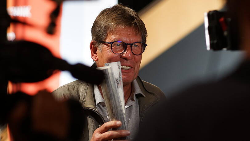 Hof war immer wichtig für Wolfgang Ettlich. Gerührt nahm er vor drei Jahren den Filmpreis der Stadt entgegen.