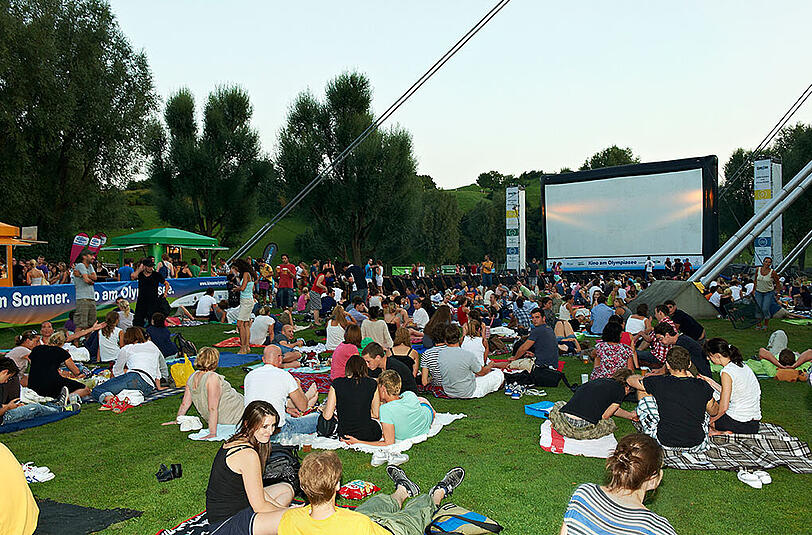 Am Dienstagabend heißt es: Film ab! im Open-Air-Kino am Olympiasee.
