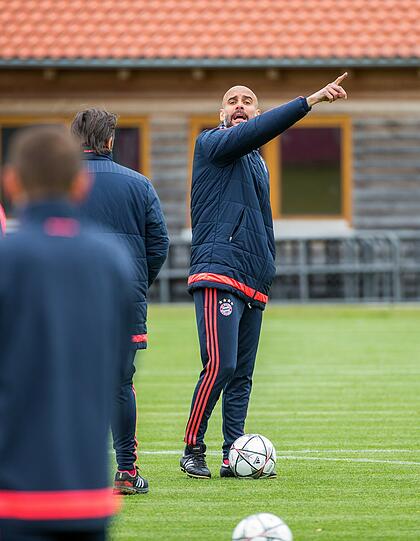 Trainer Pep Guardiola