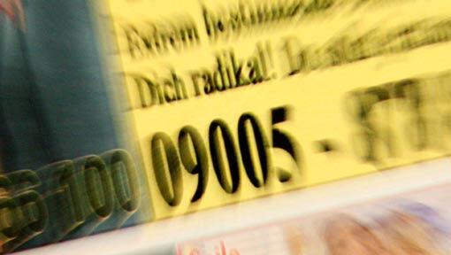 Viele Erotikanbieter nutzen 0900-Nummern. Auch die Verbraucherzentrale Bayern hat eine Hotline mit dieser Vorwahl. Viele Erotikanbieter nutzen 0900-Nummern. Auch die Verbraucherzentrale Bayern hat eine Hotline mit dieser Vorwahl.