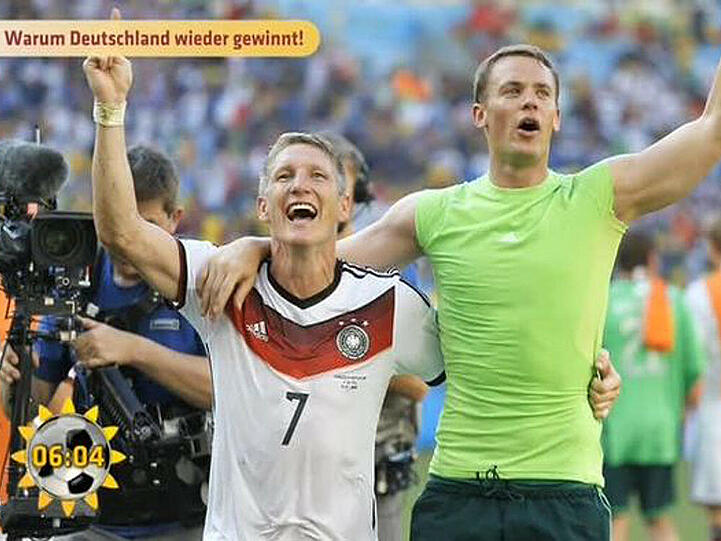 Führen Bastian Schweinsteiger und Manuel Neuer die deutsche Fußball-Elf zum WM-Sieg?