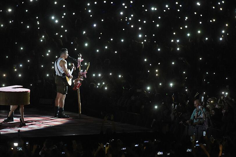 Weitere Bilder vom Gablier-Konzert im Olympiastadion.