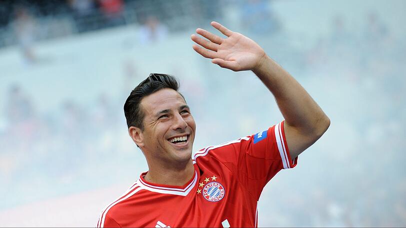 Claudio Pizarro im Trikot des FC Bayern. (Archivbild)