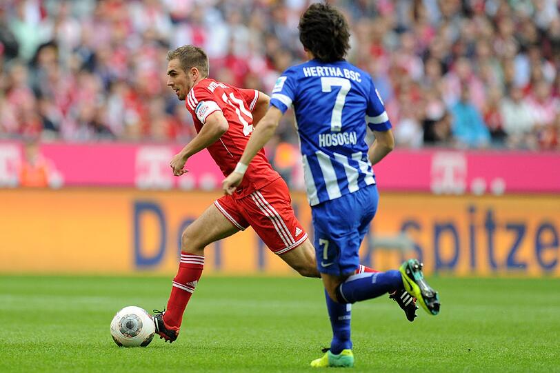 Philipp Lahm - Note 3 - Der Kapitän erneut im Maschinenraum: Als defensiver Mittelfeldspieler stark bei der Balleroberung, allerdings nicht fehlerfrei. Später, als Martínez kam, sogar noch eins weiter vorne aufgestellt in der Kroos-Rolle.