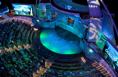 Showbühne Aqua Theatre, Foto: Franz Neumeier