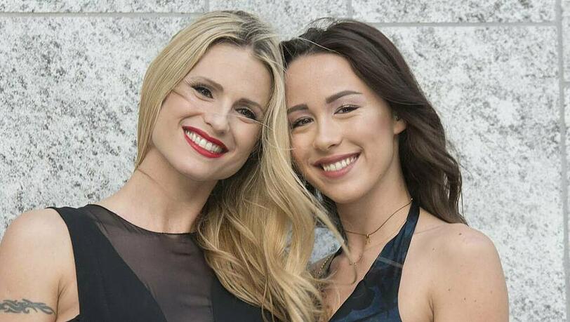 Michelle Hunziker und Tochter Aurora Ramazzotti bei einem gemeinsamen Auftritt im Jahr 2018. Michelle Hunziker und Tochter Aurora Ramazzotti bei einem gemeinsamen Auftritt im Jahr 2018.