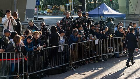 Das &ouml;ffentliche Interesse an dem Fall war gro&szlig;.
