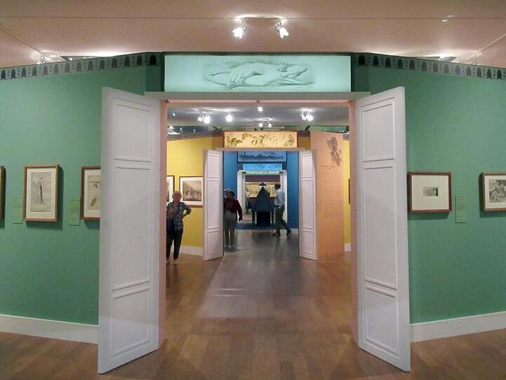 Rund 140 Papierarbeiten aus der Zeit der deutschen Romantik sind im Petit Palais in paris zu sehen.