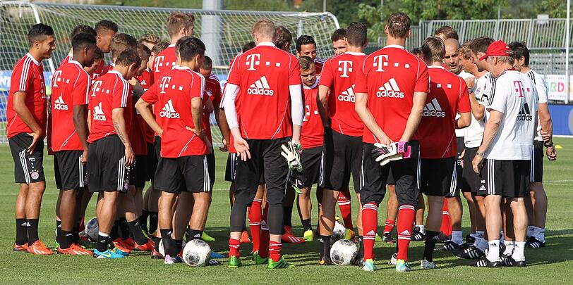Der FC Bayern in Riva am Gardasse: Sehen Sie hier die ersten Bilder aus dem Trainingslager!