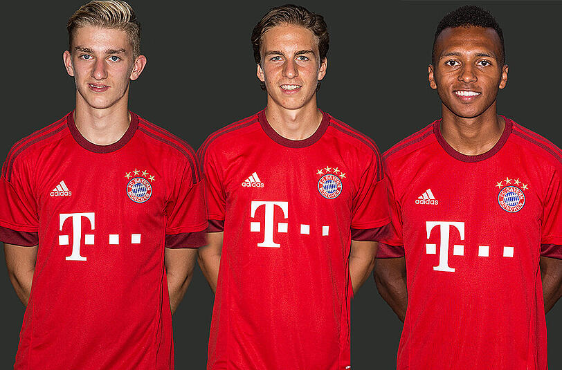 Wieder zurück im Amateur-Team: Kurt, Gaudino und Green