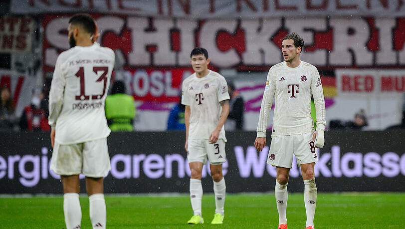 Leon Goretzka zeigte sich nach der Klatsche gegen Frankfurt selbstkritisch.