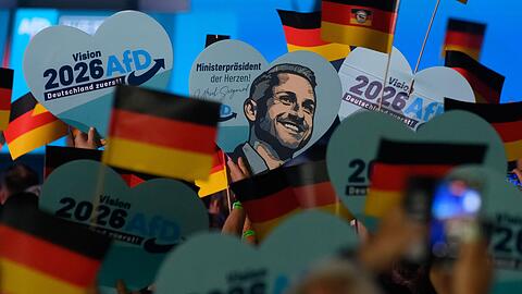 Ulrich Siegmund (AfD), der Ministerpr&auml;sident der Herzen? (Archivbild)
