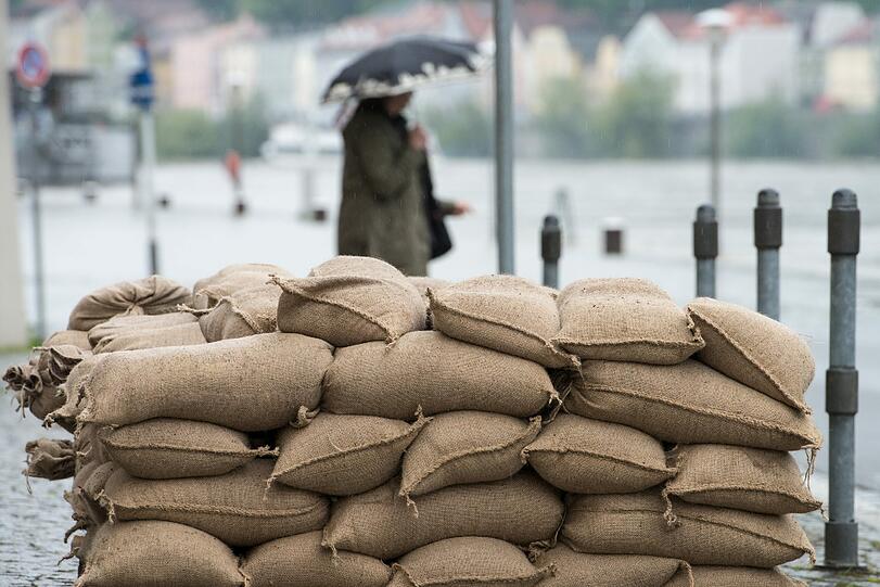 Die Bilder vom Regenchaos in Deutschland im Juni 2013