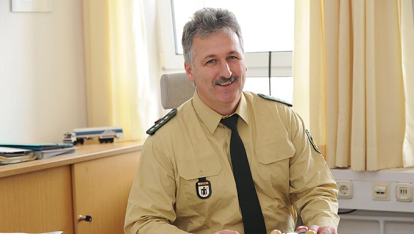 Der Grünwalder Polizei-Chef Andreas Aigner ist für Pullach zuständig. Der Grünwalder Polizei-Chef Andreas Aigner ist für Pullach zuständig.
