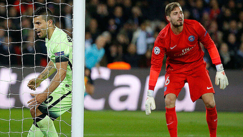 Musste zwei Mal hinter sich greifen, aber hat trotzdem noch große Chancen auf das Champions League-Halbfinale: PSG-Torhüter Kevin Trapp. Musste zwei Mal hinter sich greifen, aber hat trotzdem noch große Chancen auf das Champions League-Halbfinale: PSG-Torhüter Kevin Trapp.