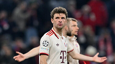 Das Tor von Thomas Müller gegen Inter Mailand reichte dem FC Bayern nicht für den Sieg.