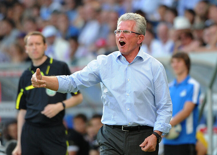 Jupp Heynckes war mit seiner Mannschaft auch ohne Sieg zufrieden.